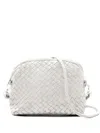 Dragon Diffusion Chunky Fellini Woven Shoulder Bag In White