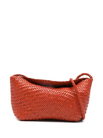 Dragon Diffusion Corsina Cross Body Bag In Orange