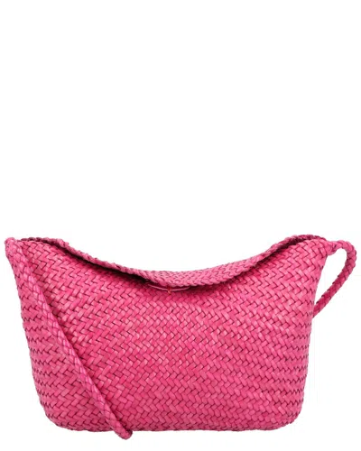 Dragon Diffusion Corsina Leather Crossbody Bag In Pink