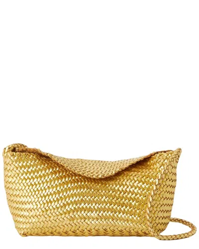 Dragon Diffusion Corsina Leather Tote In Gold