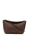 Dragon Diffusion Corsina Woven Leather Shoulder Bag In Pattern