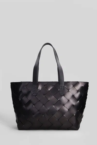 Dragon Diffusion Crossover Basket Tote In Black