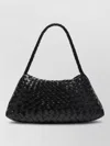 Dragon Diffusion Curved Silhouette Woven Single Handle Shoulder Bag