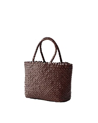 Dragon Diffusion Dark Brown 8158 Mini Handbag In Black