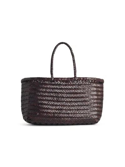 Dragon Diffusion Dark Brown 'bamboo Triple Jump' Large Bag