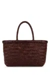 Dragon Diffusion Dark Brown Gora Mini Tote In Dark Brown
