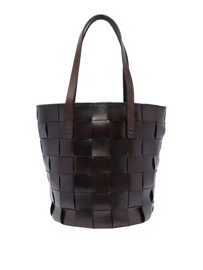 Dragon Diffusion Dark Brown Japan Bucket Bag