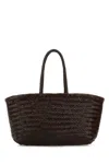 Dragon Diffusion Women Big Bamboo Triple Jump Basket Bag In Brown