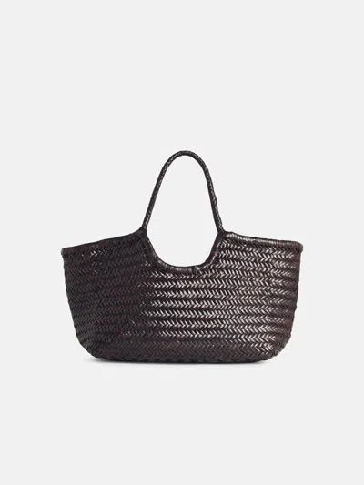Dragon Diffusion Dark Brown 'nantucket Basket' Large Bag