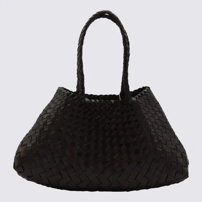 Dragon Diffusion Dark Brown Santa Croce Shoulder Bag