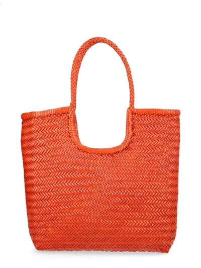 Dragon Diffusion Diagonal Triple Jump Tote Bag In Orange