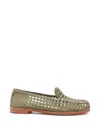 Dragon Diffusion Dolly Woven Loafers In Multi