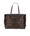 Dragon Diffusion Double-handle Handbag In Brown