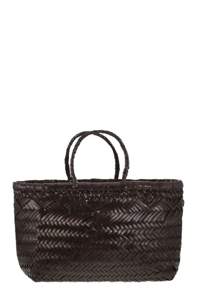 Dragon Diffusion Dragon Triple Jump Small - Woven Leather Bag In Pattern