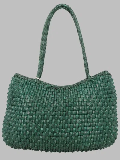 Dragon Diffusion Dragon-inspired Mini Shoulder Bag In Green
