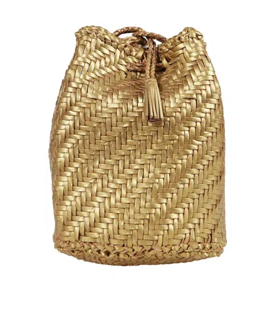 Dragon Diffusion Draw-rope Bucket Bag In Nude | ModeSens