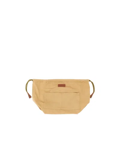 Dragon Diffusion Drawstring Bag In Nude