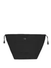 Dragon Diffusion Drawstring Clutch Bag In Black