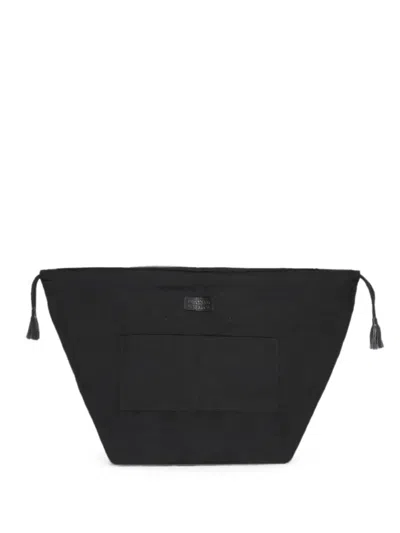 Dragon Diffusion Drawstring Clutch Bag In Black