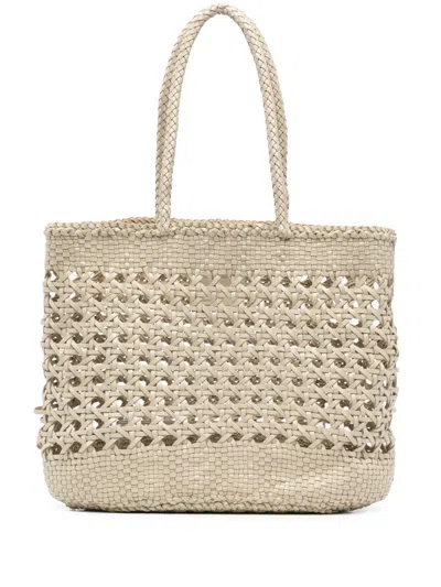 Dragon Diffusion Eclipse Tote Bag In Neutrals