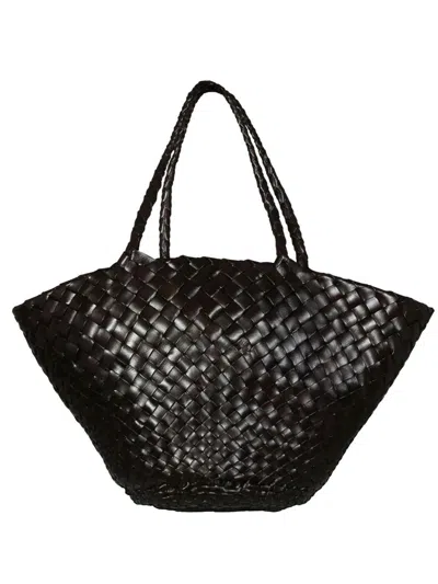 Dragon Diffusion Egola Bag Woman Dark Brown In Black