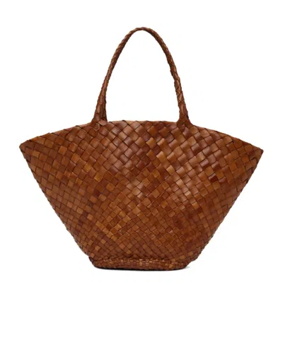 Dragon Diffusion Egola Handbag In Brown