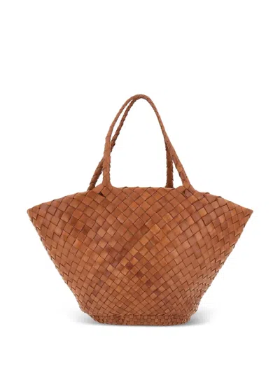 Dragon Diffusion Egola Tote Bag In Brown