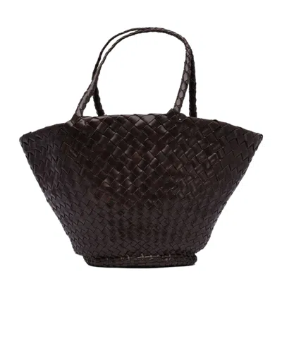 Dragon Diffusion Egola Tote Bag In Brown