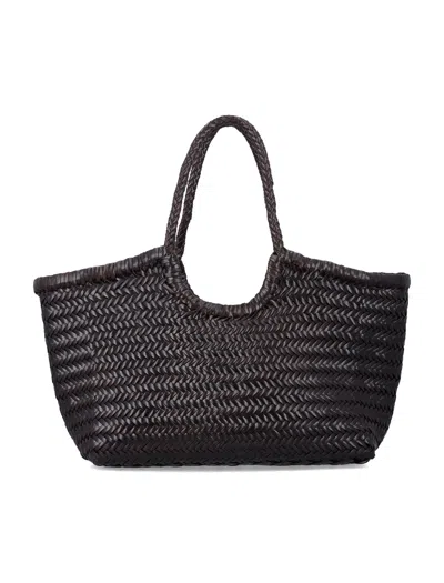 Dragon Diffusion Elegant Diagonal Weave Mini Bag In Red