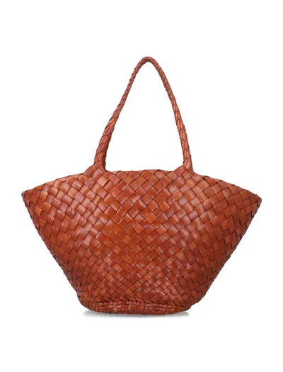 Dragon Diffusion Elegant Leather Bag For Women In White
