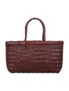 Dragon Diffusion Elegant Mini Leather Bag For Women In Burgundy