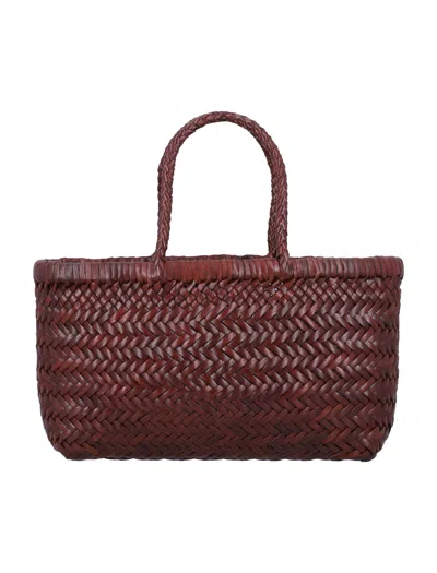 Dragon Diffusion Elegant Mini Leather Bag For Women In Burgundy