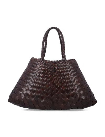 Dragon Diffusion Elegant Mini Leather Bag For Women In Brown