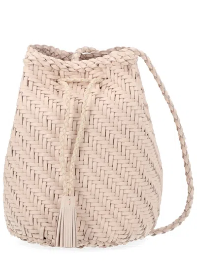 Dragon Diffusion Elegant Mini Leather Clutch In Pink