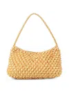 Dragon Diffusion Embossed Cactus-pattern Shoulder Bag In Pink