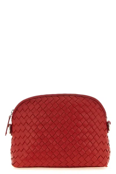 Dragon Diffusion 'fellini Chunky' Clutch Bag With Shoulder Strap In Red