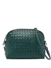 Dragon Diffusion Fellini Leather Shoulder Bag In Green