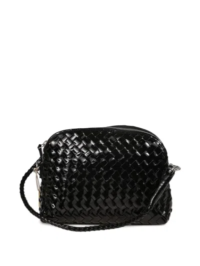 Dragon Diffusion Fellini Woven Chunky Tote Bag In Black