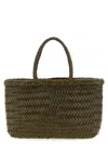 Dragon Diffusion Flat Gora Mini Tote Woven Rectangular