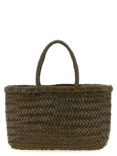 DRAGON DIFFUSION FLAT GORA HAND BAGS GREEN