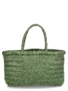 Dragon Diffusion Woven Tote Bag Dual Handles