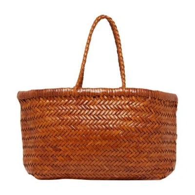 Dragon Diffusion Gora Mini Flat Bag In Tan