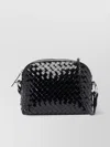 Dragon Diffusion Glossy Woven Texture Shoulder Bag