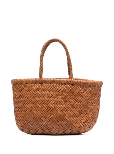 Dragon Diffusion Gora' Brown Mini Shoulder Bag