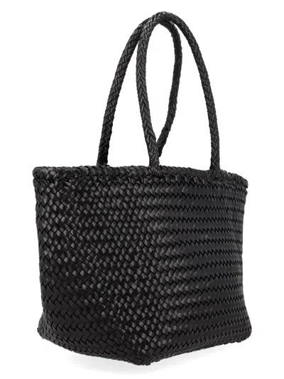 Dragon Diffusion Grace Basket Shoulder Bag In Black