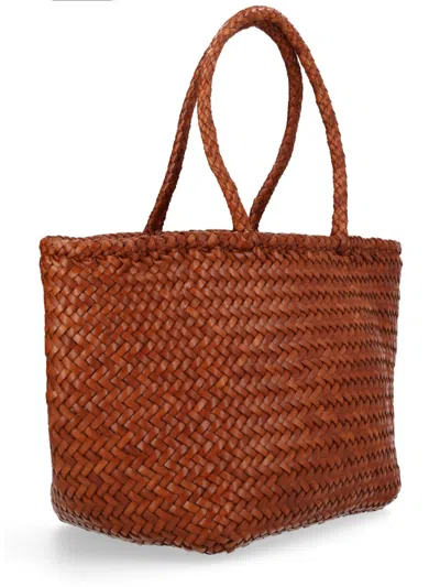 Dragon Diffusion Grace Basket Shoulder Bag In Brown