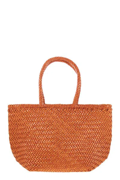 Dragon Diffusion Grace Basket Small - Woven Leather Bag