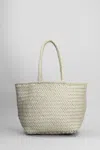 Dragon Diffusion Grace Basket Small Tote In Beige