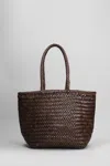 Dragon Diffusion Small Grace Tote Bag In Brown