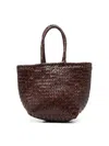 Dragon Diffusion Small Grace Tote Bag In Brown